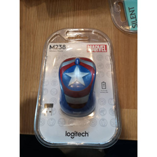 LOGITECH M238 MOUSE WIRELESS MAVEL CAPTAIN AMERICA LGT-910-005561