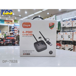 DOPE รุ่น DP-7828 USB+Type C HUB 4PORT V.3.0