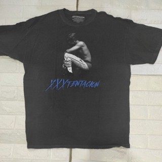 เสื้อยืดวง XXXTENTACION  ผ้าฝอกเฟท ลิขสิทธิ์แท้