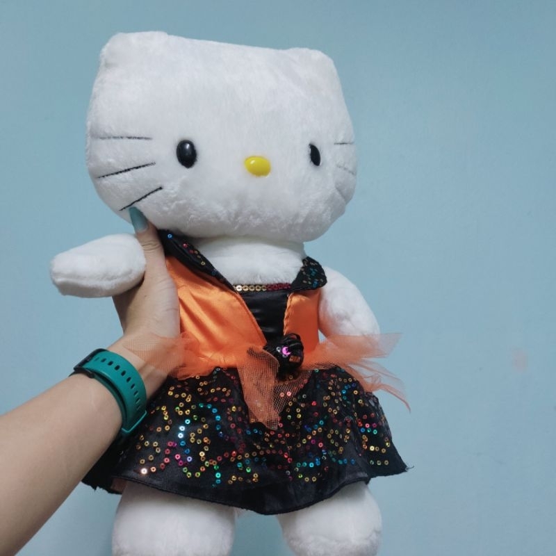 New build a Bear Orange Hello kitty halloween คิ้ตตี้ เฮลโหลคิ้ตคี้ vs บิ้วอะแบร์