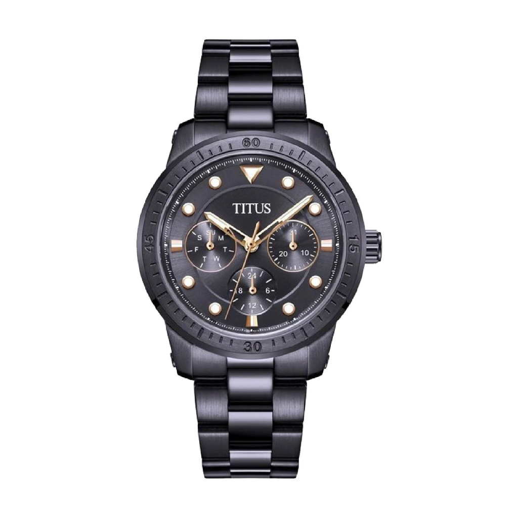 Solvil et Titus (โซวิล เอ ติตัส) นาฬิกาผู้หญิง Aspira มัลติฟังก์ชัน ระบบควอตซ์ สายสแตนเลส ตัวเรือน 36 มม. (W06-03147)