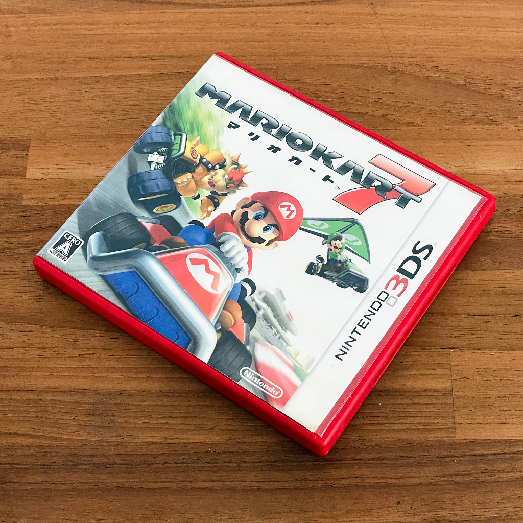ตลับแท้ Nintendo 3DS : Mario Kart 7 มือสอง โซนญี่ปุ่น (JP) ไม่มีคู่มือ
