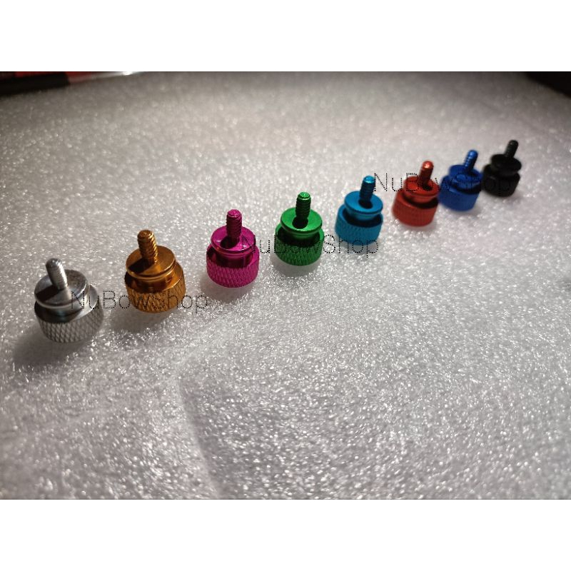 น๊อต เคสคอม น๊อตแต่งคอม น๊อตฝาเคส อลูมิเนียม ขนาด M3.5