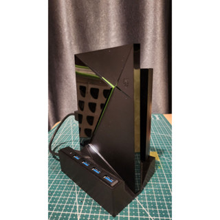 Nvidia Shield TV Stand + ช่องเสริม usb + HDD ขาตั้งเพื่อความสวยงามและเป็นระเบียบ Nvidia Shield Pro