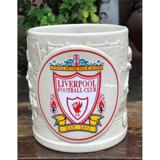 Rare Item -Mug แก้วมัคใบใหญ่ โลโก้สโมสรฟุตบอล ลิเวอร์พูล Liverpool / พรีเมี่ยมของ RED LABEL