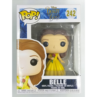 Funko Pop Disney Beauty and the Beast - Belle With Rose  #242 (กล่องมีตำหนินิดหน่อย)