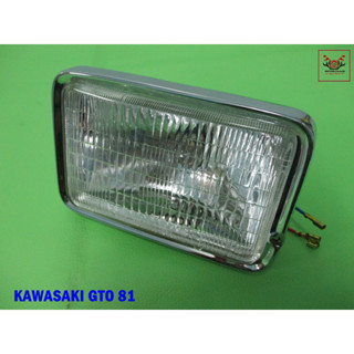 KAWASAKI GTO-81 HEADLIGHT HEADLAMP SET  // ไฟหน้า จานฉาย พร้อม หลอดไฟ สินค้าคุณภาพดี