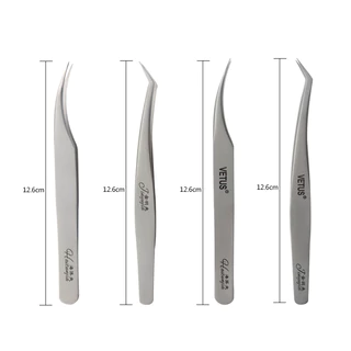 TWEEZERS ที่คีบขนตา แหนบขนตาซองหนัง อุปกรณ์ต่อขนตา