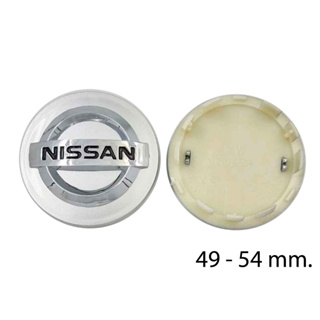 โปรดวัดขนาดก่อนสั่งซื้อ 1 ชิ้น NISSAN Teana Tida sylphy Qashqai Livina Almera 54มิล / 60มิล ฝาครอบดุมล้อ ฝาครอบล้อ