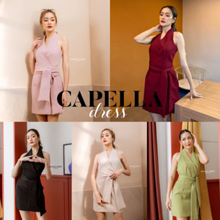 Capella เดรสสั้น เรียบหรูแพง✨🥂 ใส่ออกงานได้ ใส่ไปดินเนอร์ก็ได้