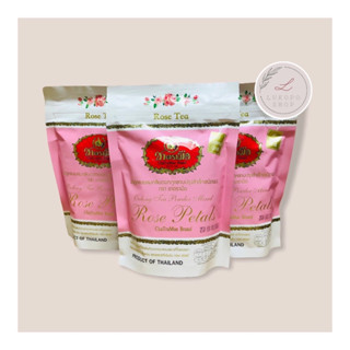 Rose Tea ชากุหลาบ ชาตรามือ ขนาด 150g.