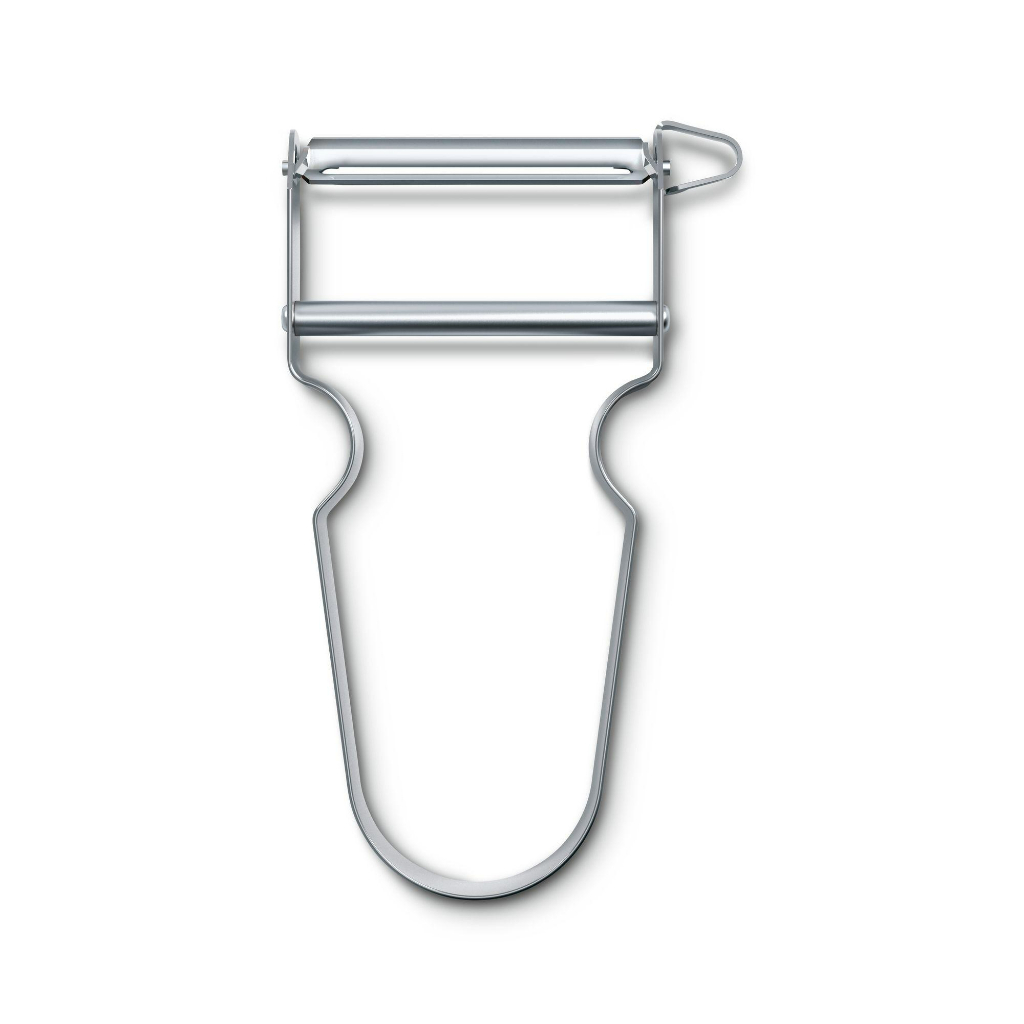 Victorinox STAR Peeler Straight&Serrat Edge,Julienne Cutter (Double edge Stainless) (6.0912) | ที่ปอกผลไม้ ปอกเปลือก