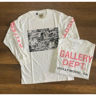 เสื้อยืดแขนยาว Gallery Depe Movi Poster Comic Graffiti Print