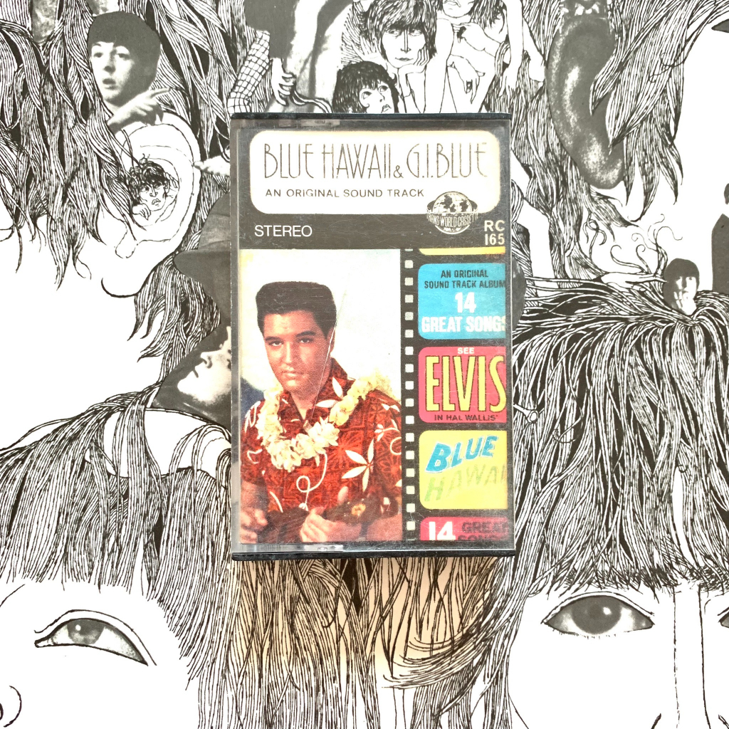 Tape Cassette เทปเพลง Elvis Presley – Blue Hawaii (1961) Soundtrack, Rock & Roll