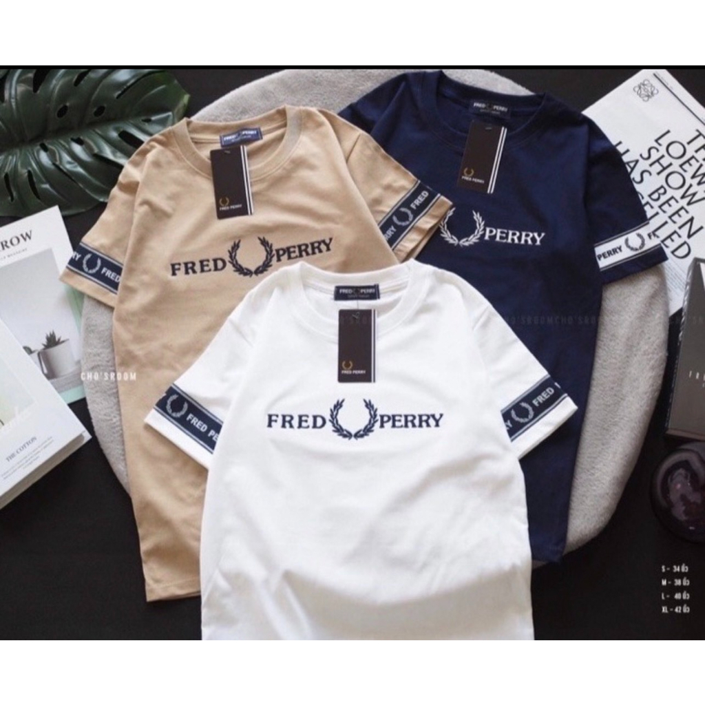 พร้อมส่ง เสื้อยืดรวงข้าวสีพื้น ดีเทลงานปักอกและกุ๊นแขน ผ้าคอตตอนล้วน นิ่ม ใส่สบาย