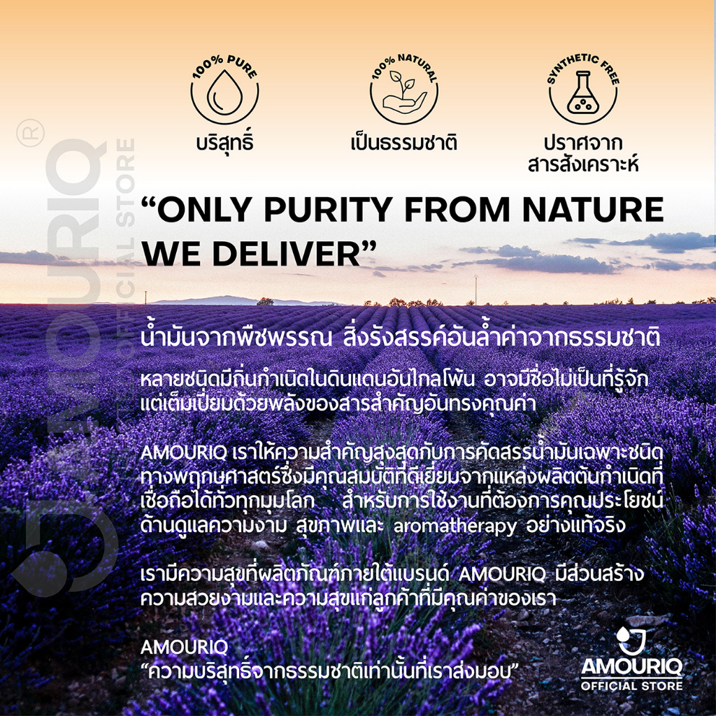 AMOURIQ® นํ้ามันหอมระเหยทีทรี ออสเตรเลียบริสุทธิ์ 100% กลั่นไอน้ำ Australia Tea Tree Essential Oil Steam-Distilled - รูปที่ 4