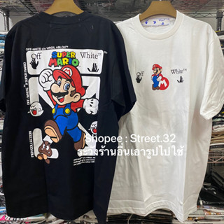 เสื้อยืดแขนสั้น Off Wh...ite SUPER MARIO