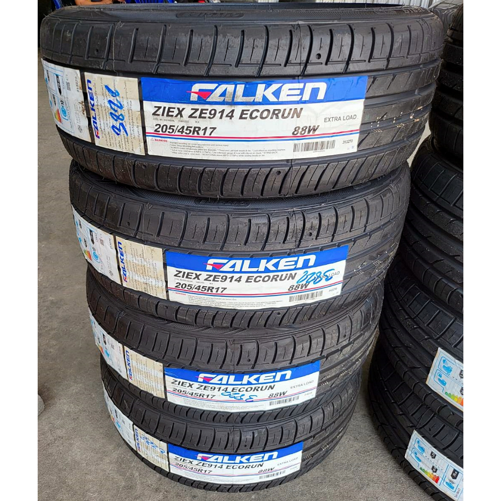 ยาง Falken Ziex ZE914 Ecorun แบรนด์ญี่ปุ่น 🇯🇵🇯🇵 ผลิตไทย 🇹🇭🇹🇭