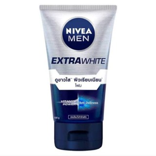 NIVEA MEN EXTRA BRIGHT โฟมล้างหน้า นีเวีย เมน 100 กรัม