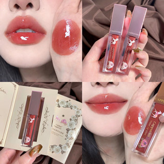 พร้อมส่งจากไทย ‼️ ลิปคาปูวินิ 💋 ลิป Cappuvini ลิปหมีกลอส ลิปสติก ลิปกลอส ลิปเจ้าหญิง