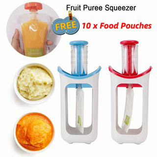 เครื่องใช้ในครัวเครื่องครัวสำหรับเด็ก Store System Portable Children Fruit Puree Squeezer Food Pouches for Home