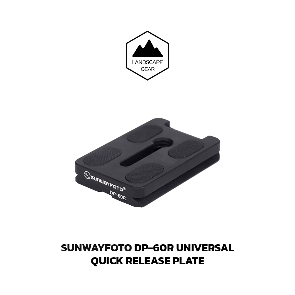 Sunwayfoto DP-60R Universal Quick-Release Plate