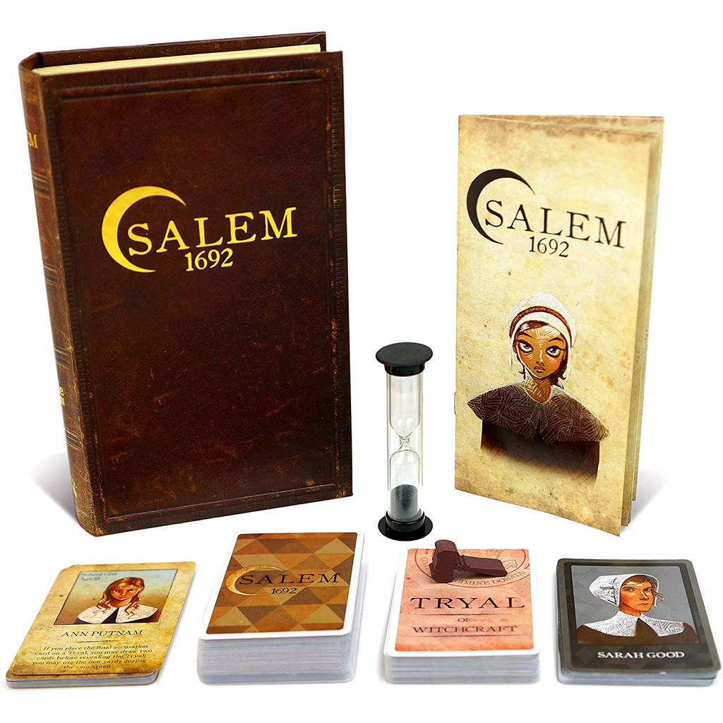[พร้อมส่ง][ของแท้]Salem boardgame ภาษาอังกฤษ ของแท้จากประเทศผู้ผลิต มือ 1 ในซีล จัดส่งสภาพดี