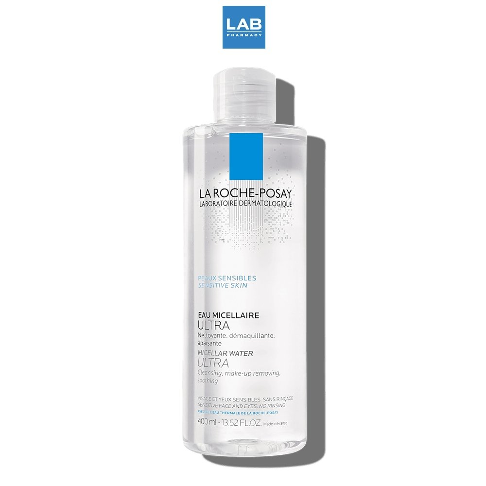 LA ROCHE-POSAY MICELLAR WATER SENSITIVE SKIN 100 - 400 ML. - น้ำแร่ ไมเซล่า คลีนซิ่งวอเตอร์ สำหรับทำ