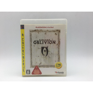 The Elder Scrolls IV OBLIVION  - แผ่นสภาพดี ไม่มีคู่มือ  - PlayStation 3 PS3 มีกล่องใสสวม เพื่อเก็บสะสมให้