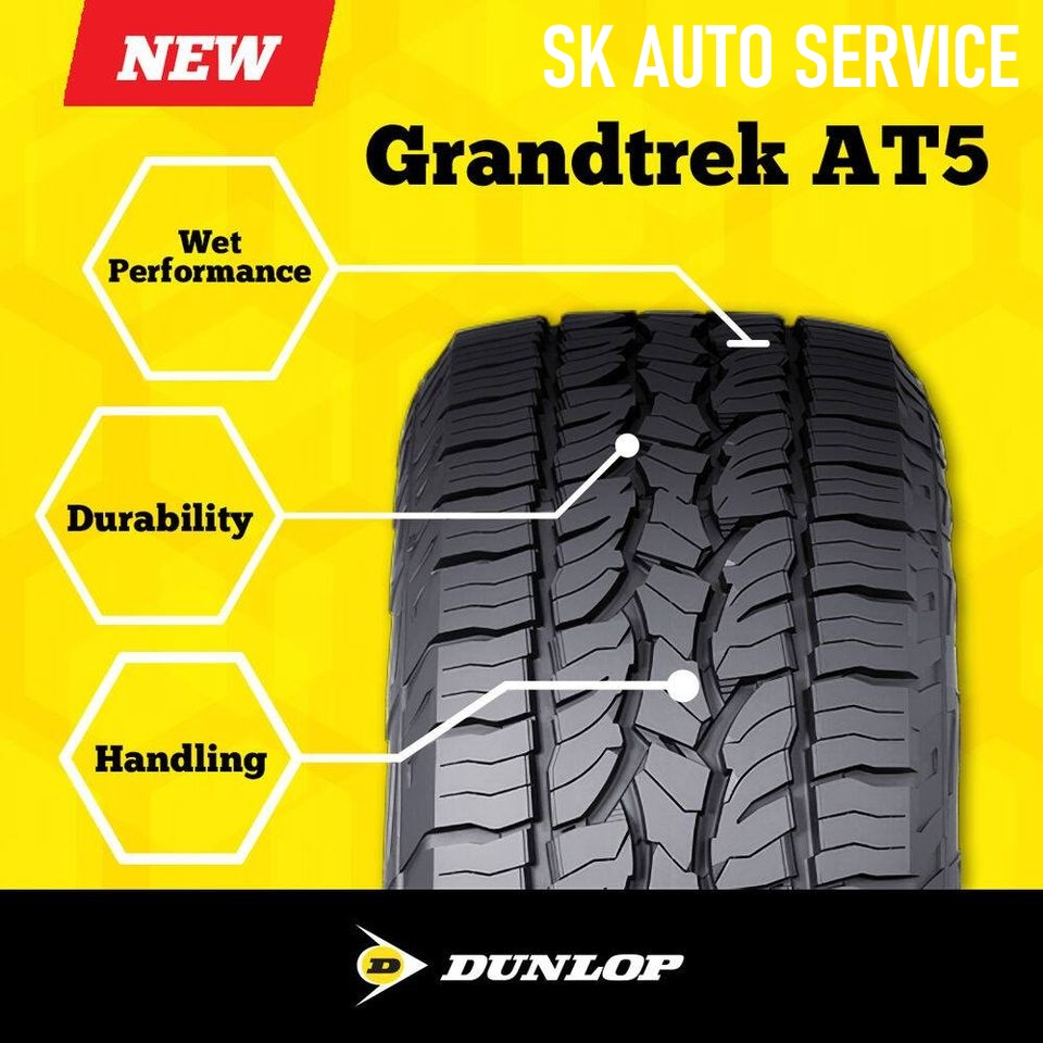 DUNLOP ยางรถยนต์ 265/70R16 (ล้อขอบ16) รุ่น AT5 4 เส้น (ใหม่กริ๊ปปี 2025) - รูปที่ 6
