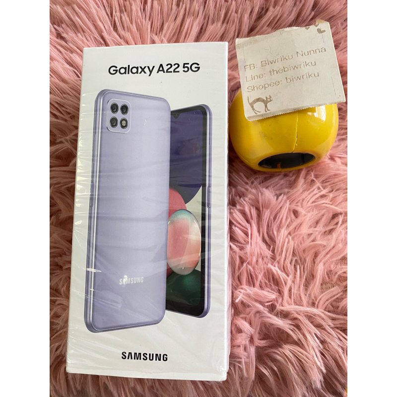 Samsung A22 5g สีม่วง มือสอง