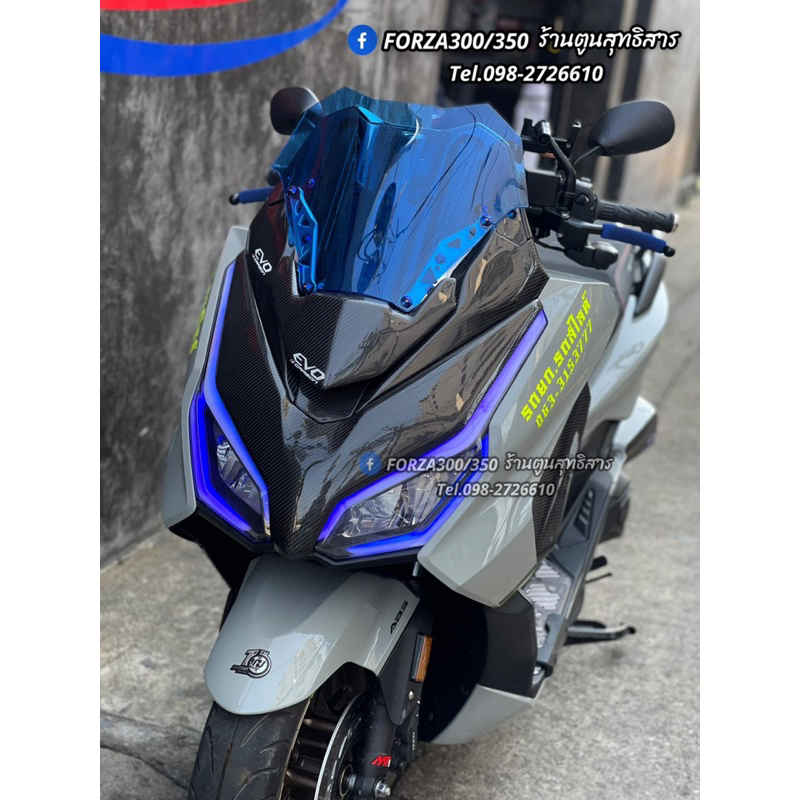 หน้ากากแต่ง Forza350 2023-2025 จอtftใส่ได้