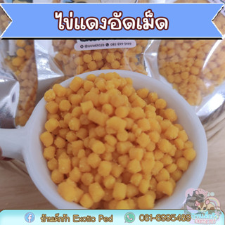 ไข่แดงเม็ด ไข่ป๊อป ไข่แดงอัดเม็ด ขนม สัตว์ ชูการ์ บุชเบบี้ กระรอก ลิงมาโมเสท แฮมสเตอร์