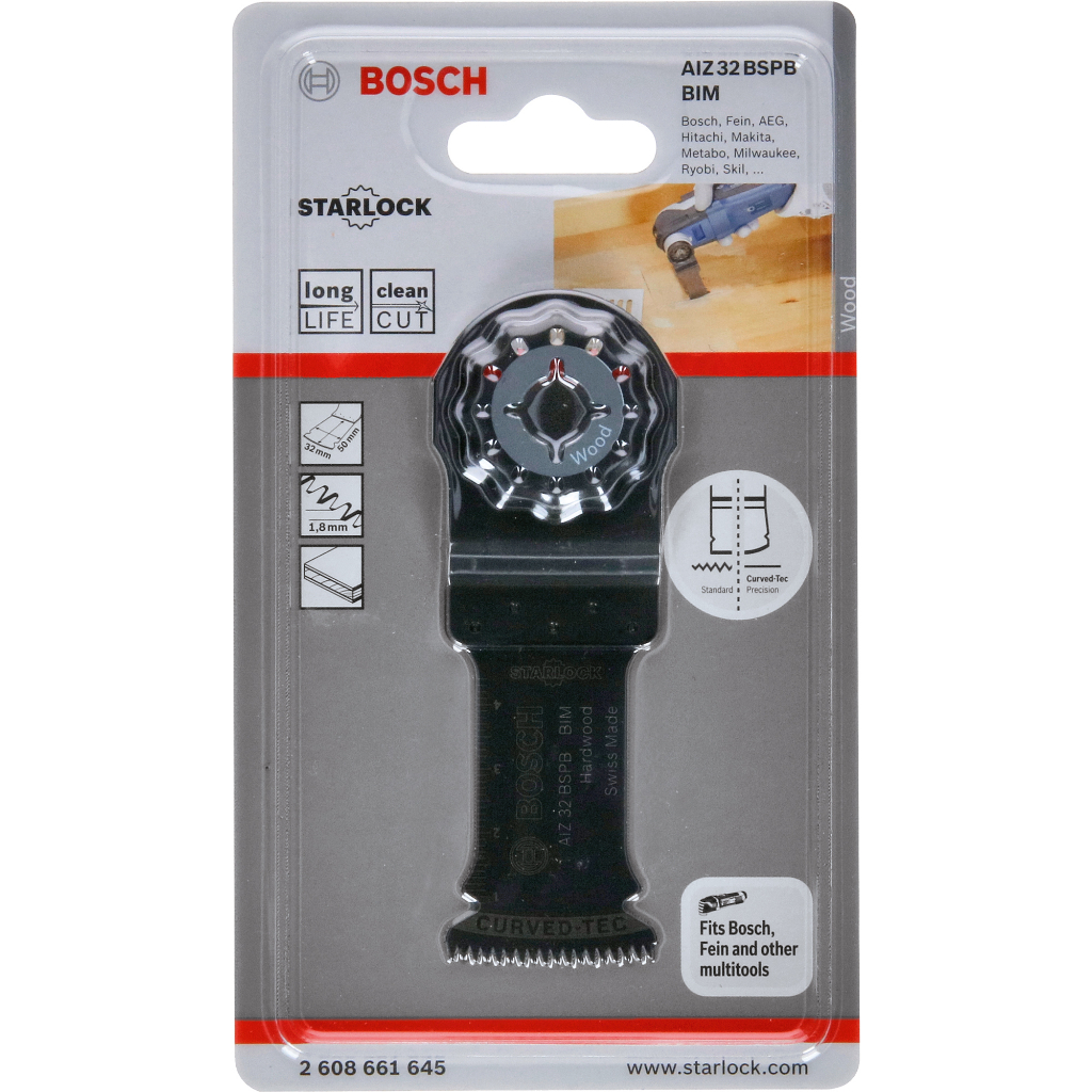 BOSCH ใบมัลติทูล AIZ32BB รุ่น 2608661645 ของแท้100%