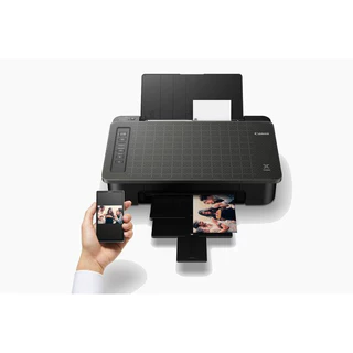 Canon TS307 Wireless Printer เครื่องพิมพ์ไร้สาย สั่งพิมพ์จากมือถือไร้สายได้ เครื่องใหม่ประกันศูนย์ พร้อมหมึกแท้ 1 คู่