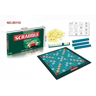 พร้อมส่ง ขายส่งของเล่น 55110 เกมส์ฝึกสมอง เกมส์SCRABBLE ปลีกชิ้นละ