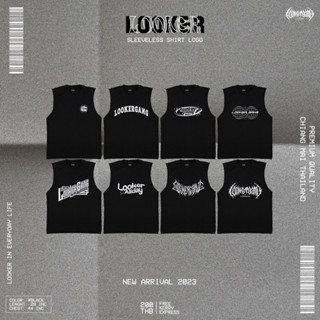 9%Clothing-LOOKER เสื้อแขนกุดสีดำ Freesize (Looker100%)