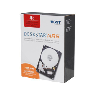 HGST Deskstar NAS 3.5" 4TB 7200 RPM 64MB Cache SATA 6.0Gb/s