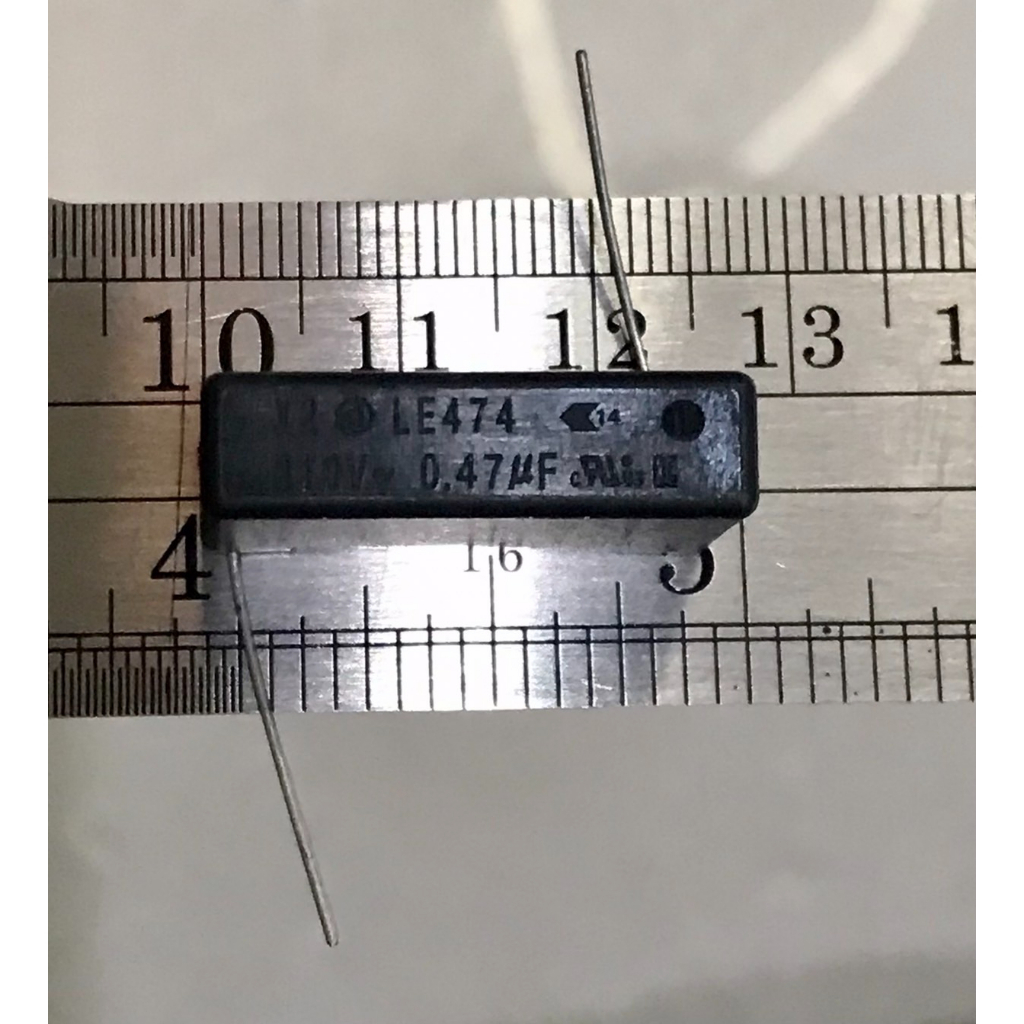 0.47UF 310V LE474 มีสต็อกนะคะ