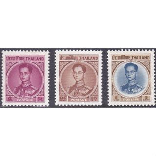 2506-2507 แสตมป์พระรูปรัชกาลที่ 9 ชุดที่ 4 คละชนิดราคา ยังไม่ใช้ ไม่มีกาว (2)