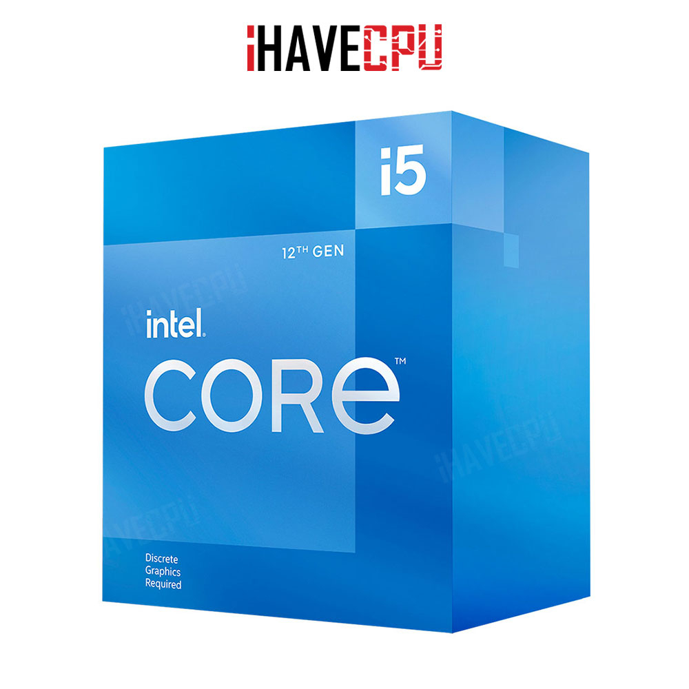 iHAVECPU CPU (ซีพียู) INTEL 1700 CORE I5-12400F 2.5GHz 6C 12T