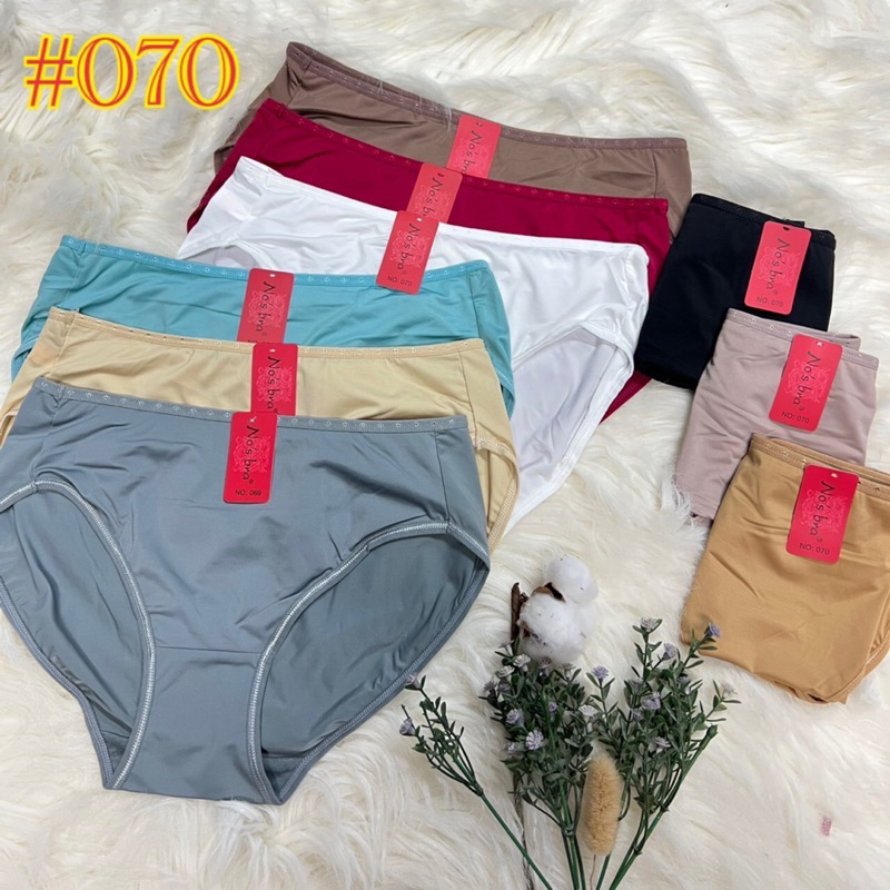 No'bar #070 กางเกงชั้นในผ้ามัน ไซส์ XL