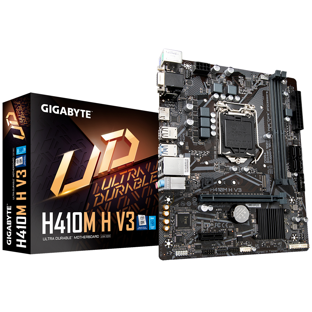 MAINBOARD (เมนบอร์ด) GIGABYTE H410M H V3 (rev 1.3)