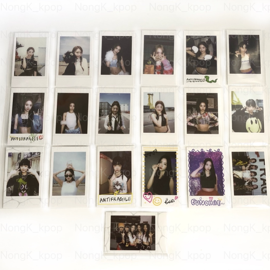 Instant Photo Card LE SSERAFIM lesserafim ซากุระ แชวอน ยุนจิน คาซึ
