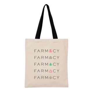 แท้💯% [เคาน์เตอร์อเมริกา/เช็คใบเสร็จได้] Farmacy Tote Bag