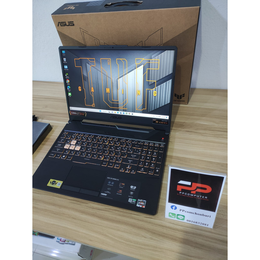 💻โน๊ตบุ๊ค ASUS TUF GAMING RTX3060 เล่นเกมส์ ตัดต่อ แรงๆ