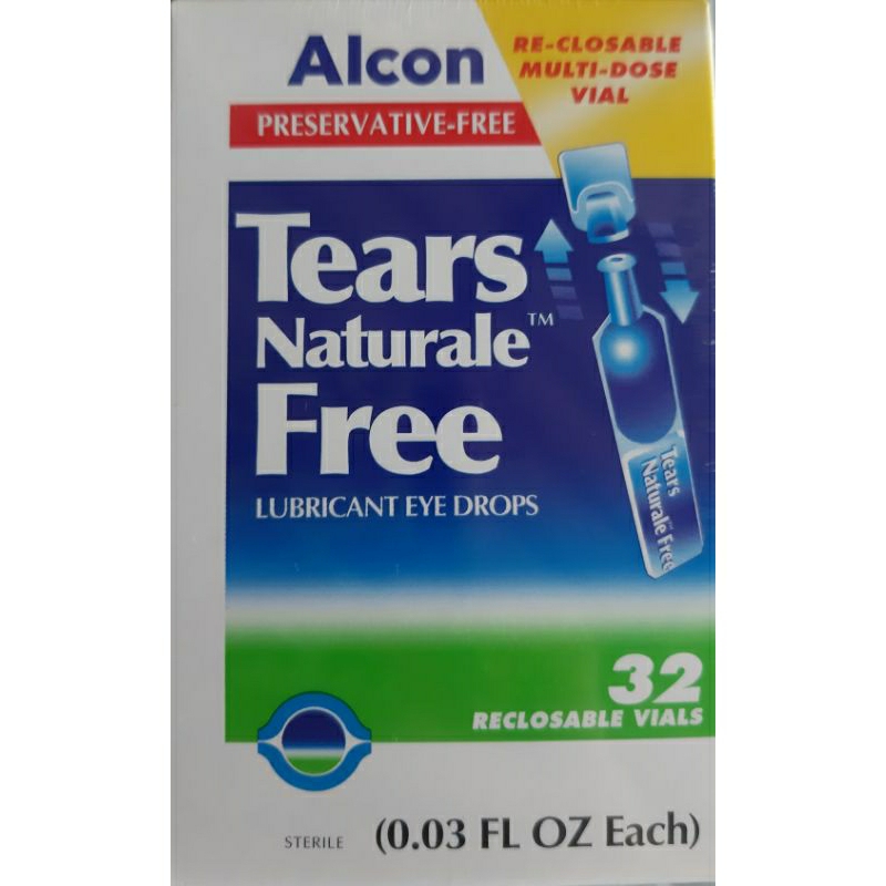 Alcon น้ำตาเทียมTears Naturale Free (ปราศจากสารกันบูด)