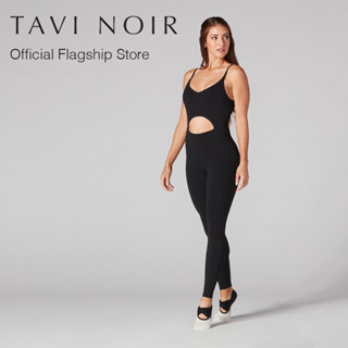 [New Collection] Tavi Noir แทวี นัวร์ Alignment Jumpsuit กางเกงออกกำลังกาย บอดี้สูท (Spring Fever)