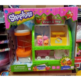 Shopkins Spin Mixเซตร้านเบเกอรี่ กล่องใหญ่เลยคะ อปก.เพียบๆคะ