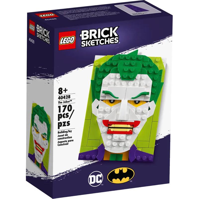 LEGO® 40428 Bricks Sketches The Joker™ (พร้อมส่ง)